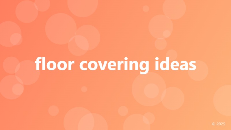 floor covering ideas