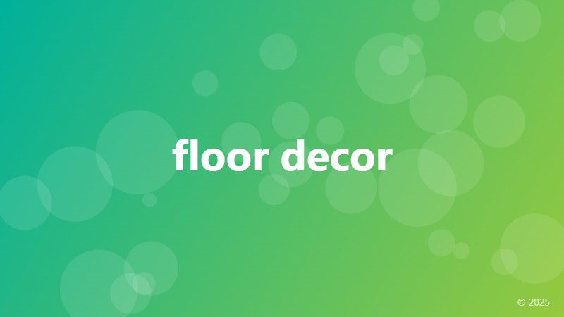 floor decor